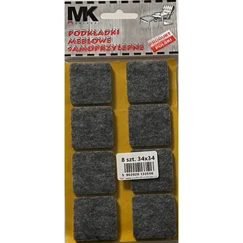 Podložka pod nábytek FILCOVÉ PODLOŽKY POD NÁBYTEK ŽIDLE STŮL 34X34