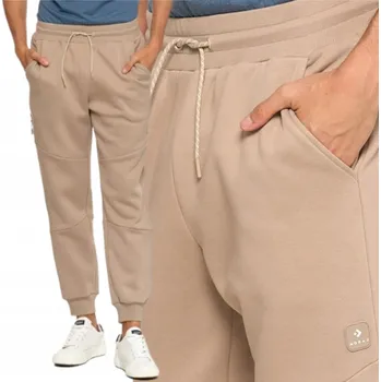 Pánské bavlněné tepláky klasického střihu Jogger s kapsami MORAJ XL