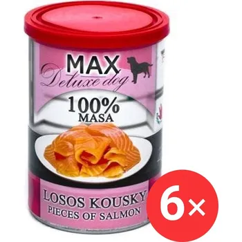 Krmivo pro psa Sokol Falco MAX deluxe losos kousky 6 × 400 g