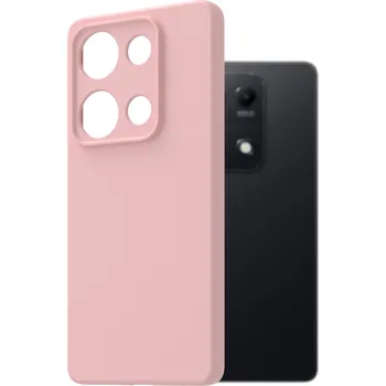 Pouzdro na mobilní telefon AlzaGuard Matte TPU Case pro Xiaomi Redmi Note 14S růžový