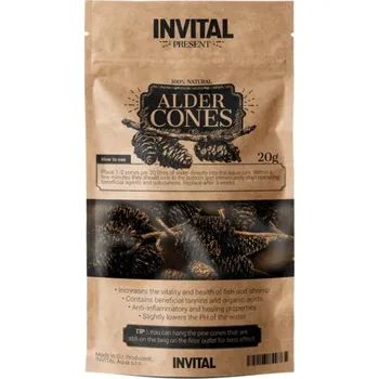 Akvarijní chemie INVITAL AlderCones 20 g