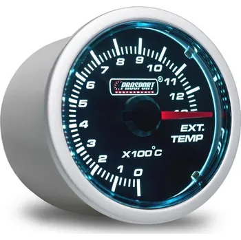 Prosport Performance Přídavný budík řady Smoke, měřená hodnota teplota EGT