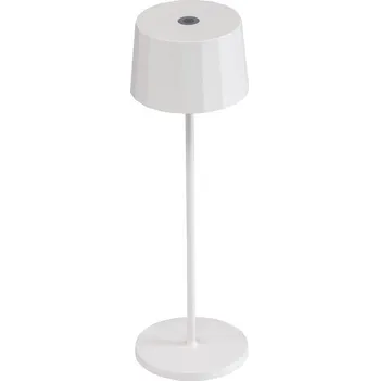 Zahradní domek Venkovní lampička KETTLER RIBBED - bílá