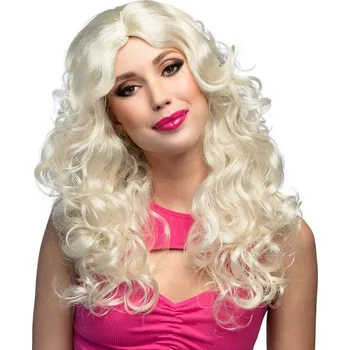 Karnevalová paruka Boland Blond paruka Jody dlouhá vlnitá