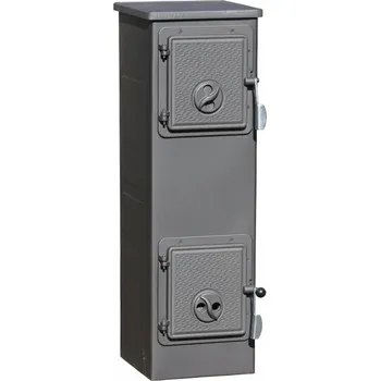 Krbová kamna Thalia EWA ECO, černá 5,3 kW, kouřovod 120 mm