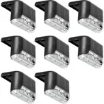 SADA 8x LED Solární osvětlení schodiště LED/0,06W/1,2V 3000K IP44 600 mAh