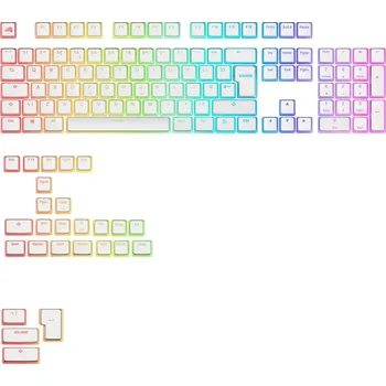 Klávesnice Glorious Aura V3 Keycaps White - UK English - Retail - UK