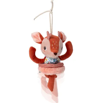 Dřevěná hračka Lilliputiens Vibrační hračka jelínek Stella