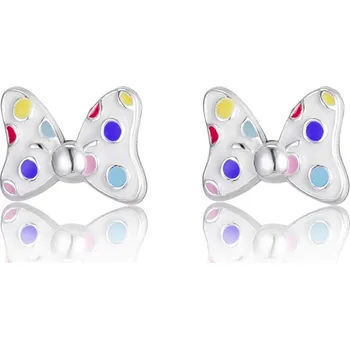 Šperk Disney Dětské náušnice Mini Ribbon stříbrné ES00107SL.CS (Ag 925/1000, 0,74 g)