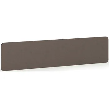 Obklad Akustický paraván na stůl, textilní povrch, 180 x 40 cm, hnědá