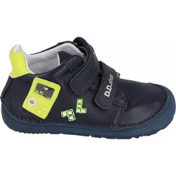 Dívčí tenisky DDstep 073 celoroční boty tmavě modré - tetris 20