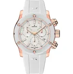 Edox 10225-37RB-BIR CO-1 Chronograph Ladies Watch Ceramic 38 mm 30 ATM