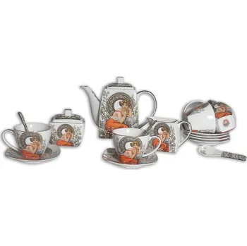 Home Elements Čajová souprava pro 6 osob Mucha světlý