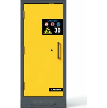 Protipožární skříň na nebezpečné látky, Typ 30, 600 x 615 x 1400 mm, 1dveřová