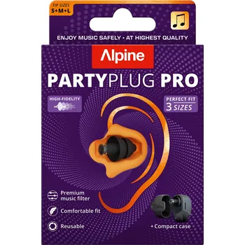 ALPINE Partyplug Pro Black