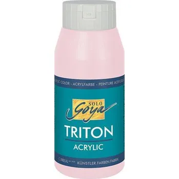 Výtvárné potřeby KREUL TRITON SOLO GOYA, světle růžová, 750 ml