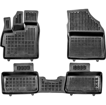 Autodoplněk ACI gumové koberečky černé s vyšším okrajem (sada 3 ks) pro Toyota AYGO X 2021-