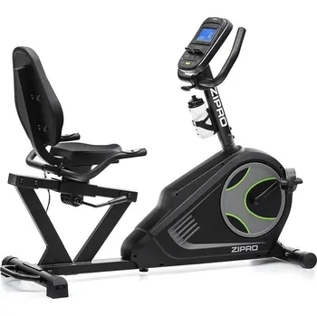 Zipro Glow iConsole + horizontal electro-magnetic exercise bike