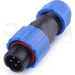 LaskaKit_cz Konektor SP13 IP68 13mm - 4p, kabel