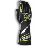 Sparco Futura Závodní rukavice s homologací FIA, barva černo-žlutá, velikost 10