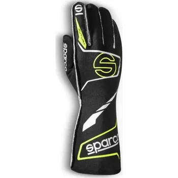 Rukavice Sparco Futura Závodní rukavice s homologací FIA, barva černo-žlutá, velikost 10