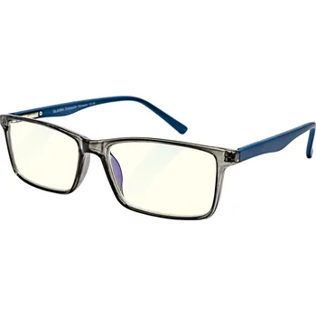 Počítačové brýle GLASSA Blue Light Blocking Glasses PCG 08, dioptrie: +1.00 modro šedá