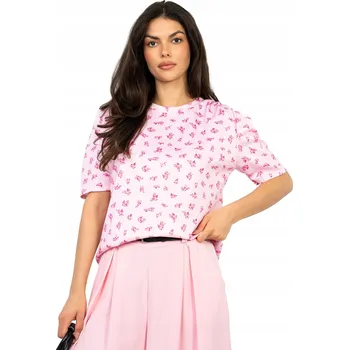 Dámská halenka Italy Moda halenka s krátkým rukávem, střih oversize, velikost univerzální