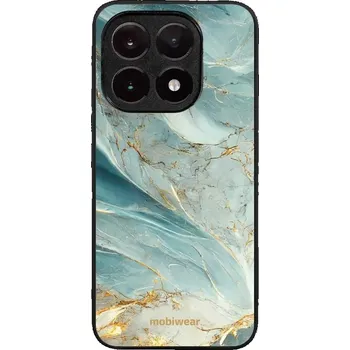 Mobiwear Glossy lesklé pouzdro na Xiaomi 15T zelenkavý mramor