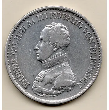 Fridrich Vilém III. – 1 tolar 1818 A, Berlín Prusko 21,95 g