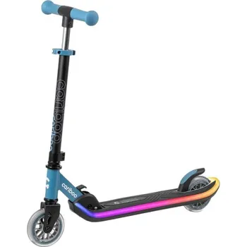 Koloběžka Cariboo Dětská dvoukolová koloběžka LEDstar Action, Tyrkysová