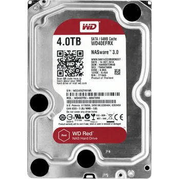 Pevný disk Pevný disk Western Digital Red WD40EFRX 4 TB SATA III 3,5"