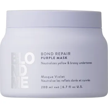 Vlasová regenerace SCHWARZKOPF Professional BM BlondMe Bond Repair Fialová maska 200 ml