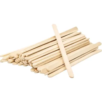 Bafi Špachtle dřevěné tenké, 100 ks