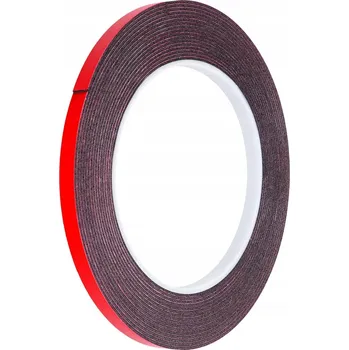 ITALKO OBOUSTRANNÁ PĚNOVÁ MONTÁŽNÍ PÁSKA ODOLNÁ ČERNÁ 6mm/5m