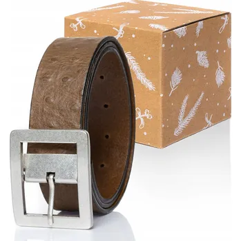 Opasek Mustang Pánský pásek s KLASICKOU přezkou, VELIKOST DO PASU 85 CM, kožený