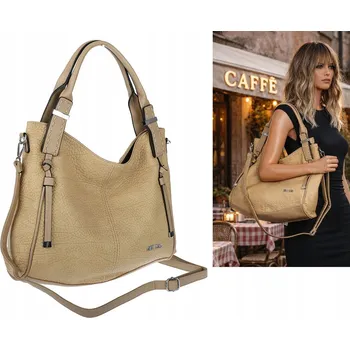 Kabelka SWEET YEARS kabelka eko kůže béžová