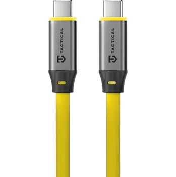Datový kabel Tactical Fat Man 2.0 Cable USB-C/USB-C 1m Yellow