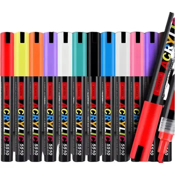 Pronett XJ5609 Akrylové fixy sada 12 ks