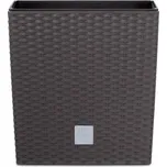 PROSPERPLAST Květináč RATOlow DRTS400L, tmavě hnědý