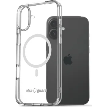 Pouzdro na mobilní telefon AlzaGuard Crystal Clear TPU Case Compatible with Magsafe pro iPhone 16 Plus