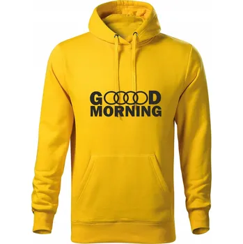 Chlapecká mikina Dětská mikina JHK polyester žlutá velikost 110