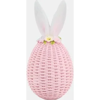 Velikonoční dekorace Sinsay - Velikonoční dekorace ve tvaru vajíčka se zaječími oušky - pastelová růžová - 965JG-03X - 965JG-03X-ONE