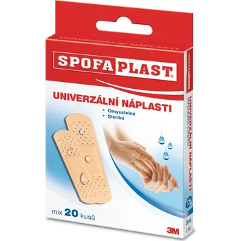 Náplast Spofaplast Univerzální náplasti 176N, mix, 20ks