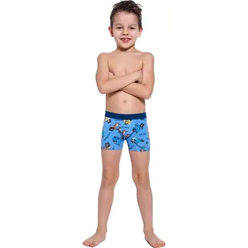 Chlapecké spodní prádlo Chlapecké boxerky Cornette Kids Scooter jeans velikost 122/128