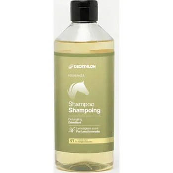 FOUGANZA Šampon s kondicionérem pro koně a poníky 500 ml Citronela 500ml