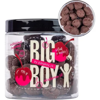 Čokoláda BIG BOY Višně v tmavé čokoládě 190g