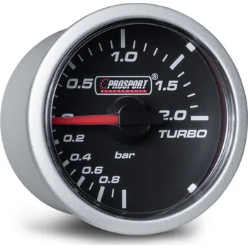 Prosport Performance Přídavný budík řady Clear Lens, měřená hodnota tlak turba