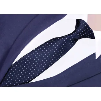 Kravata GREG široká kravata modrá