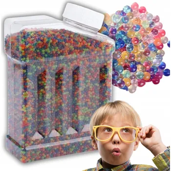 Dětská zbraň KULKI 20000 ks 7-8 mm DO PUŠKOVÉ PISTOLE KULKI