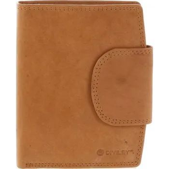 Peněženka Dámská koňaková elegantní peněženka LAETITIA, matná